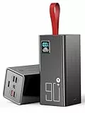 Upgrade Power Bank 90000mAh, große powerbank, Externer Handyakku PD 30W Schnell Aufladende Powerbank, USB C 5 Ausgängen & 2 Eingängen mit LED Display Tragbares Ladegerät für iPhone,Camping, Outdoor