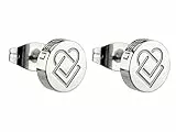 LIEBESKIND BERLIN TIME & JEWEL Damen-Ohrstecker Edelstahl glänzend