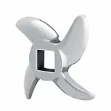 Generic Edelstahl-Fleischwolf, Ersatz-Fleischwolf, Schneidzubehör für Heimküchen-Mühlen und (22#)