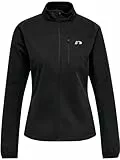 Newline Women's Women CORE Cross Jacket Winbreaker, Schwarz, M