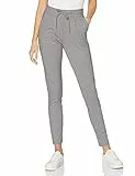 ICHI IHKATE PA2 Damen Sweathose Sweatpants Relaxhose mit Stretch Schmaler Schnitt mit Elastikbund, Größe:M, Farbe:Grey Melange (10020)
