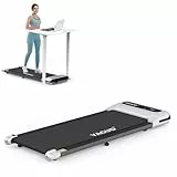 Yagud Laufband für Zuhause klappbar, 3 in 1 Walking Pad mit Neigung & Sicherheitsgriff, 1-6 km/h, Under Desk Schreibtisch Treadmill für Zuhause & Büro, Fernbedienung, LED Anzeige