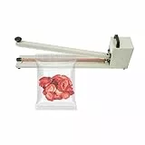 Heißsiegelgerät 600 mm Folienschweißgerät Impuls Schweißgerät 3mm Dichtungsbreite Balkenschweißgerät Versiegelungsgerät für Plastiktüten, Alufolienpapier, Kraftpapiertüten