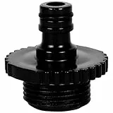 Original Einhell Adapter 33,3 mm AG (Pumpen-Zubehör, passend für 33,3 mm / 1 Zoll Pumpen-Innengewinde, zum Anschluss eines Gartenschlauchs)