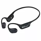 HIFI WALKER Open-Ear Ohrhörer Kopfhörer mit MP3 32GB, Bluetooth 5.4 Sport Kopfhörer mit Luftleitung, Leicht Kabellos, IPX5 Wasserdicht, 15 Std Laufzeit, für Joggen, Laufen, Training