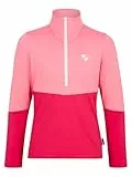 Ziener Kinder JARPS-Z Skipullover, Midlayer, Funktions-Shirt | warm, elastisch, Recycled, pink, 164