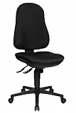 Topstar 8550G20 Support SY Drehstuhl, mit Rollen,Ergonomisch, 14 kg, schwarz