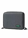 UGREEN Elektronik Tasche Reise Organizer Kabeltasche Travel Kabel Organizer Elektronische Zubehör Case Travel Organisator Festplattentasche für Powerbank, Kabel, Akku, Karte, Handy usw.