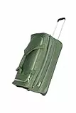 Travelite 2-Rad Trolley Reisetasche mittelgroß aus recyceltem Material, MIIGO, nachhaltige Weichgepäck Reisetasche mit Rollen, 69 cm, 71 Liter