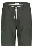 Eight 2 Nine Bequeme Leinen Cargo Shorts mit Kordelzug und Seitentaschen