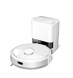 iRobot Roomba 105 Combo + AutoEmpty Dock - Automatische Entleerung für bis zu 75 Tage - Saugen + Wischen - Clearview LiDAR- 7000Pa - 120 mins - SmartScrub - Umfährt Hinderniss - App - Weiß