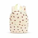 ZHAOCAI Rucksack Kinder,Kindergartenrucksack Mädchen Und Jungen, 30cm Rucksack Kindergarten, Kinderrucksack Für 2-3 Jahre, Kleinkind Brustgurt, Kita Rucksack Ab 1 Jahr (Erdbeerreis)
