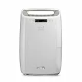 De’Longhi Tasciugo AriaDry Multi - Tragbarer Luftentfeuchter mit 3-fach-Filtersystem, 14L/Tag Feuchtigkeitsentzug, Wäschetrockner, Anti-Schimmel, Geringe Geräuschentwicklung, Weiß (DEXD214RF)