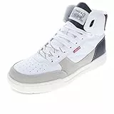 Levi's Venice Herren-Sneaker, Weiß/Grau, 39 EU
