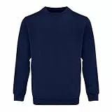 WORK IDEA Männer Crewneck Sweatshirt Arbeitskleidung Pullover Herren Basic Arbeitspullover