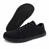 Barfußschuhe Barfuss Schuhe Herren Breite Zehenpartie Bequeme Laufschuhe Turnschuhe Outdoor Sport Leichte Sneaker Weich Joggingschuhe Freizeit Straßenlaufschuhe Sneaker Herren