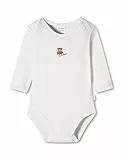 Schiesser Unisex Baby Bodies Langarm Modal/Baumwolle Mix - Unisex Baby und Kleinkind Unterwäsche Satz, Weiß, 56 EU