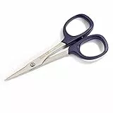 Prym 611514 PROFESSIONAL Stickschere 10 cm (4'), pflaumenblau – Präzisionsschere für feine Stickarbeiten, ideal für Fadenabschlüsse, Handarbeiten & detaillierte Näharbeiten
