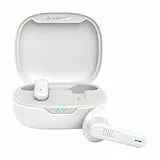 JBL Wave Flex – Kabellose In-Ear Ohrhörer mit IP54- und IPX2-Wasserdichtigkeit – TalkThru- und AmbientAware-Technologie – 32 Stunden Akkulaufzeit – In Weiß