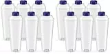 6 Stück Wasserfilter Passend für Delonghi DLSC002, Wasserfilterkartuschen kompatibel mit Delonghi Magnifica s, ECAM, ESAM, ETAM, EPAM, Primadonna Kaffeemaschine (Packung mit 2)
