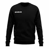 Givova Unisex Sweatshirt mit Rundhalsausschnitt, schwarz, M, M