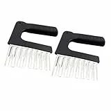 BIUDECO 2stücke Teiliges Wellen-kartoffelschneider Edelstahl Wellenschneider Für Gemüse Obst Und Waffel-pommes Einfaches Schneiden Müheloses Reinigen Für Kreative Präsentationen Der