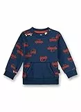Sanetta Jungen Langarm Sweatshirt, True Navy, 56