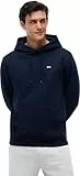 Tommy Jeans Herren TJM Reg Flag Hoodie Dm0dm20742 Kapuzenpullover, Blue (Dark Night Navy), L EU