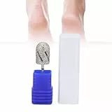 Nagelfräser Bits, Raspelfeilen für die Fußpflege, Hornhautschleifer, Foot Calluses Grinding Polishing Head Pedicure Nail Drill Bit Entfernen Sie Gel Acryl Nagelhaut für Maniküre Pediküre(grober Sand)