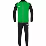 JAKO Kinder Trainingsanzug Polyester Performance, Soft Green/Schwarz, 128