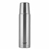 Campo Libre. Jaco® Thermoskanne 1L, 750ml, 500ml I Thermos mit Becher I Unsere Thermosflasche mind. 24h heiß I Isolierkanne mit Doppelwandisolierung ist zu 100% auslaufsicher & recycelter Edelstahl