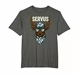 Servus Trachtenshirt Hirsch Trachten T-Shirt Tracht T-Shirt