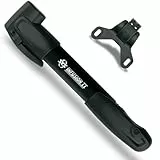 SKS GERMANY INFUSION TT Fahrradpumpe mit Teleskop-Funktion, Fahrradzubehör (Luftpumpe, MULTI VALVE-Ventilkopf, klappbarer T-Griff, Teleskop-Funktion, komfortable Bedienung, max. Druck: 6 bar / 85 PSI)