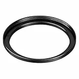 Hama Filter-Adapterring, Von 43,0 mm Objektiv auf 52 mm Filter, Metall, Schwarz