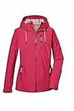G.I.G.A. DX Damen Softshelljacke/Outdoorjacke mit Kapuze GS 74 WMN SFTSHLL JCKT, pink, 48, 43052-000