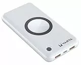 VARTA 2 in 1 Power Bank und Wireless Charger, kabelloses Ladegerät, Powerbank 15000mAh, LED Ladestandanzeige, lädt bis zu 4 Geräte gleichzeitig, inkl. USB C Ladekabel