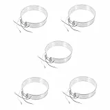 ABOOFAN 5St Wasserkocher heizspirale luftbefeuchter luftfeuchter heizpanel wasserkocker Heizkörper Heizelement für Elektroherde Heizelement für Haushaltsgeräte Bandheizung Aluminium Silver