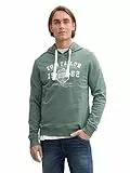 TOM TAILOR Herren 1042270 Sweatshirt, 19643-Green Dust, L