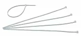 Kopp 356804091 Kabelbinder, 300 x 4.8 mm, 50 Stück, transparent