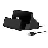 P59CS USB 3.1 Typ C Dockingstation mit 1m Kabel – Schnelles Ladegerät und Ladestation für Handy, USB-C Docking Station