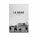 URAUIH La Haine Filmposter, Schlafzimmer, Wohnzimmer, Wandkunst-Deco-Poster, 30 x 45 cm, ungerahmter Stil