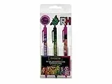 Set mit 3 Kugelschreiber mit Toppers aus Gummi Rainbow High (CyP Brands)