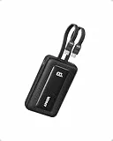 Anker Zolo Powerbank (2025 Upgrade), 45W Schnellladung, 20000 mAh Akku-Pack, Zwei integrierte USB-C Kabel, 1 USB-C und 1 USB-A Port, für iPhone 17/16-Serie, Galaxy, MacBook und mehr