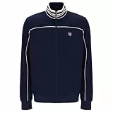 FILA Frederico Trainingsjacke mit Tipped Neck/Paspelierung, Marineblau, Fila Marineblau, XXL