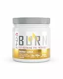 PhD Nutrition Burn Pre-Workout Pulver 200g Zitronenbonbon - Pre Workout Booster zur Unterstützung von Leistung und Fettverbrennung, Enthält Koffein, L-Carnitin, Zink & Vitamine