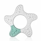 reer Massage-Beißring Stern | Unterstützung beim Zahnen | Baby Beissring | Teether | Greifling | frei von PVC & BPA