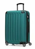 Hauptstadtkoffer Spree - Mittelgroßer Hartschalenkoffer, TSA, 4 Rollen, Koffer, Trolley, Rollkoffer, Reisekoffer, Volumenerweiterung, 65 cm, 74 Liter, Aquagrün