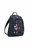 Desigual Rucksack Freizeitrucksack Mickey Studs Chester Modify Backpack Denim Medium Wash dunkelgrau