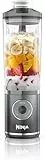 Ninja Blast Max Tragbarer Mixer, 570 ml, wiederaufladbarer Akku, Mixbecher & auslaufsicherer Deckel, 3 Mischfunktionen, macht Smoothies, Protein-Shakes, mischt Eis & gefrorenes Obst, kühles Grau
