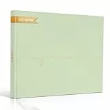 Hyggartn Gästebuch für Hochzeit, Geburtstag, Babyparty, Taufe & Ferienwohnung – 100 blanko Seiten, (Grün), Hochzeitsgästebuch mit Premium-Papier